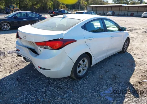 2015 Hyundai Elantra Se from USA, damaged, VIN 5NPDH4AE4FH640106